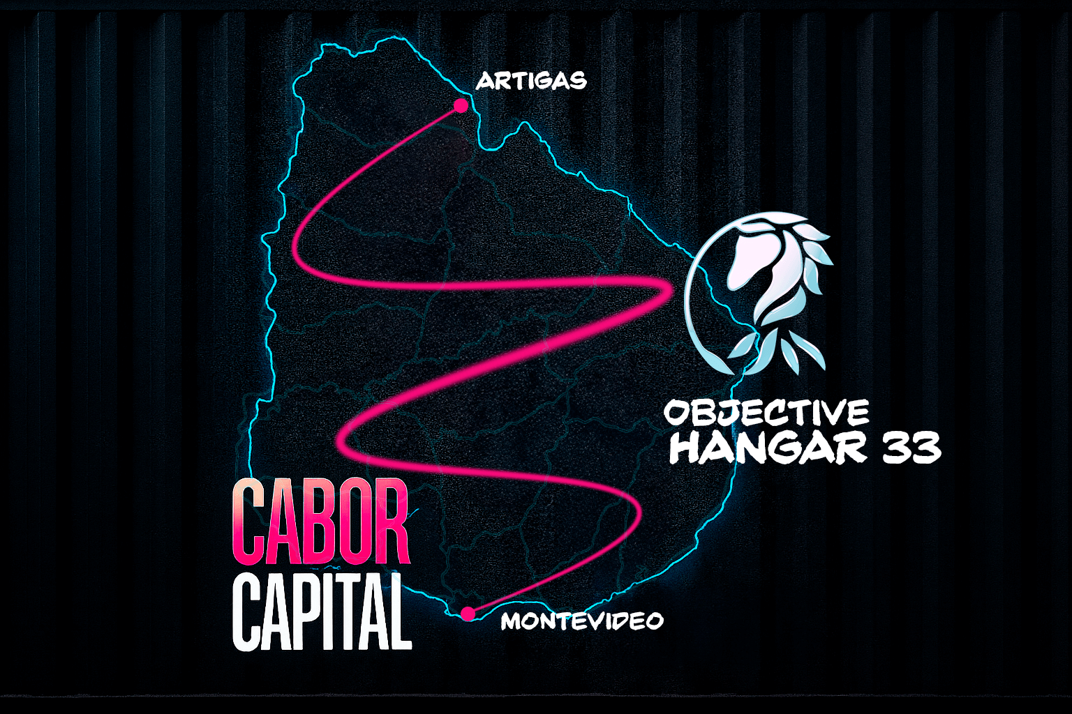 Mapa Caborteada